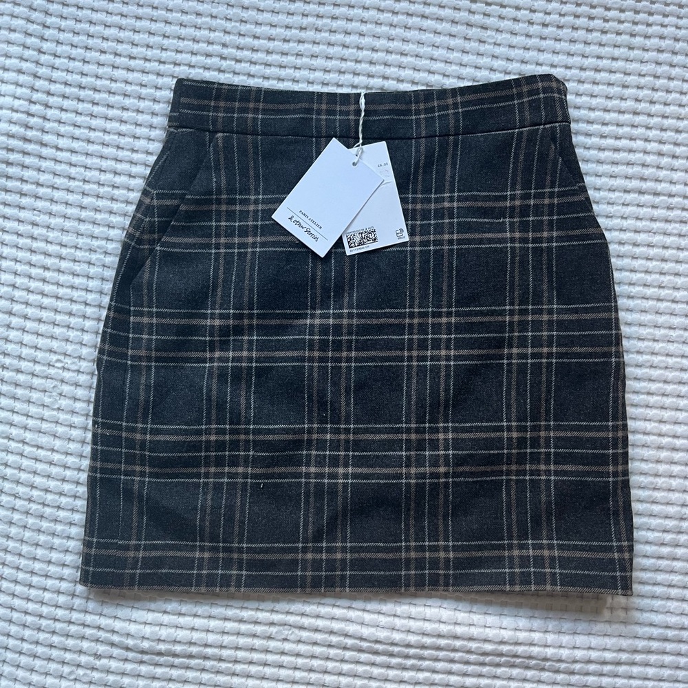 & other stories Plaid miniskirt